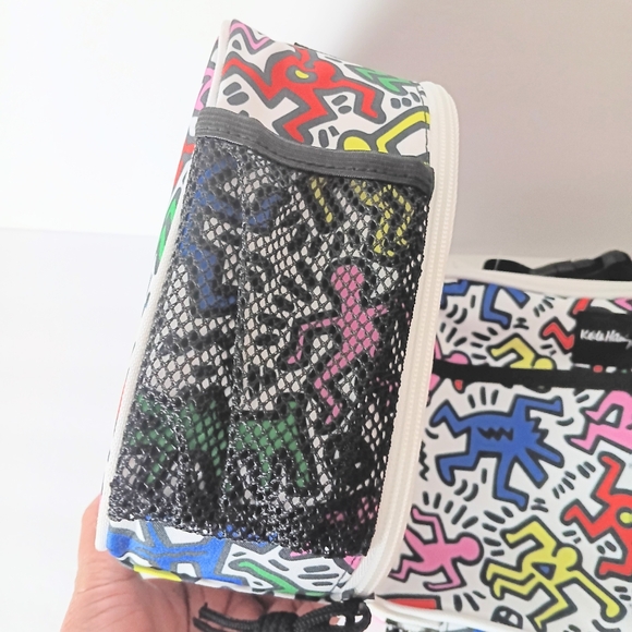 Keith Haring Insulated Kids Rainbow Lunch Box NWT - Picture 4 of 7